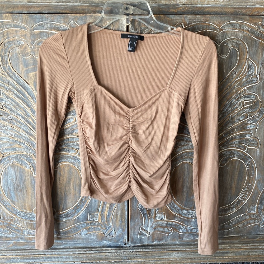 Cute front rushed front top